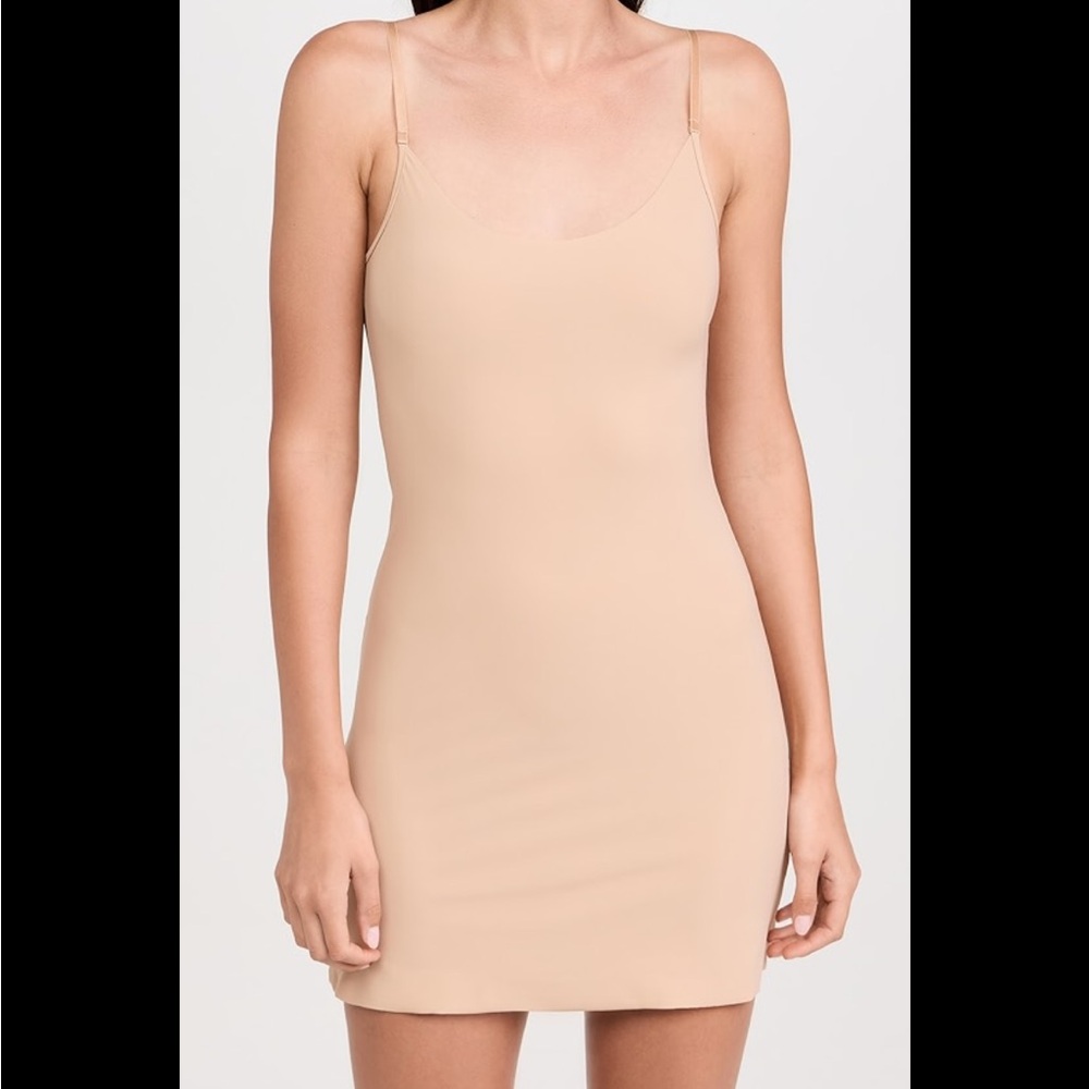 NWT Free People Tan Slip Dress Seamless